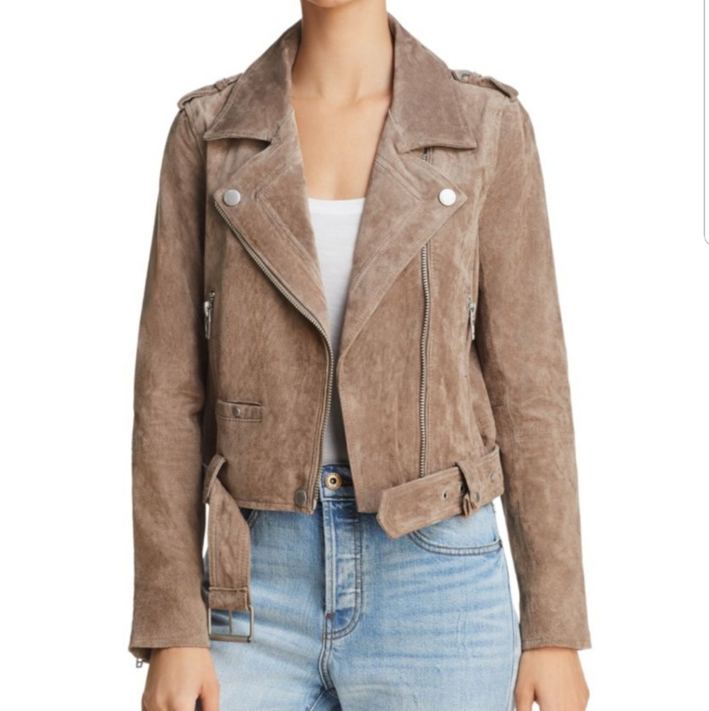 🇺🇸2 HR SALE!! BNWT! BLANKNYC SUEDE MOTO JACKET
